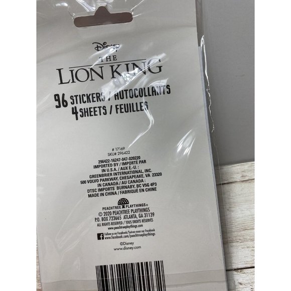 The Lion King stickers disney new 4 sheets - Picture 4 of 4